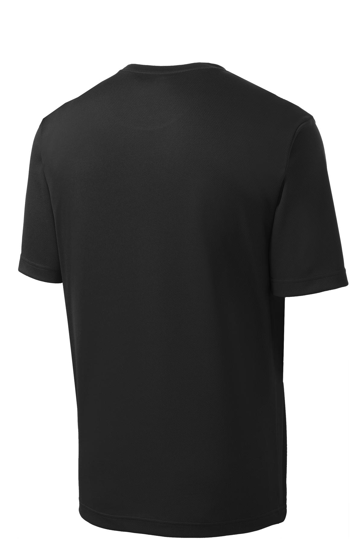 Sport-Tek PosiCharge RacerMesh Tee ST340 - Black - Back (flat)