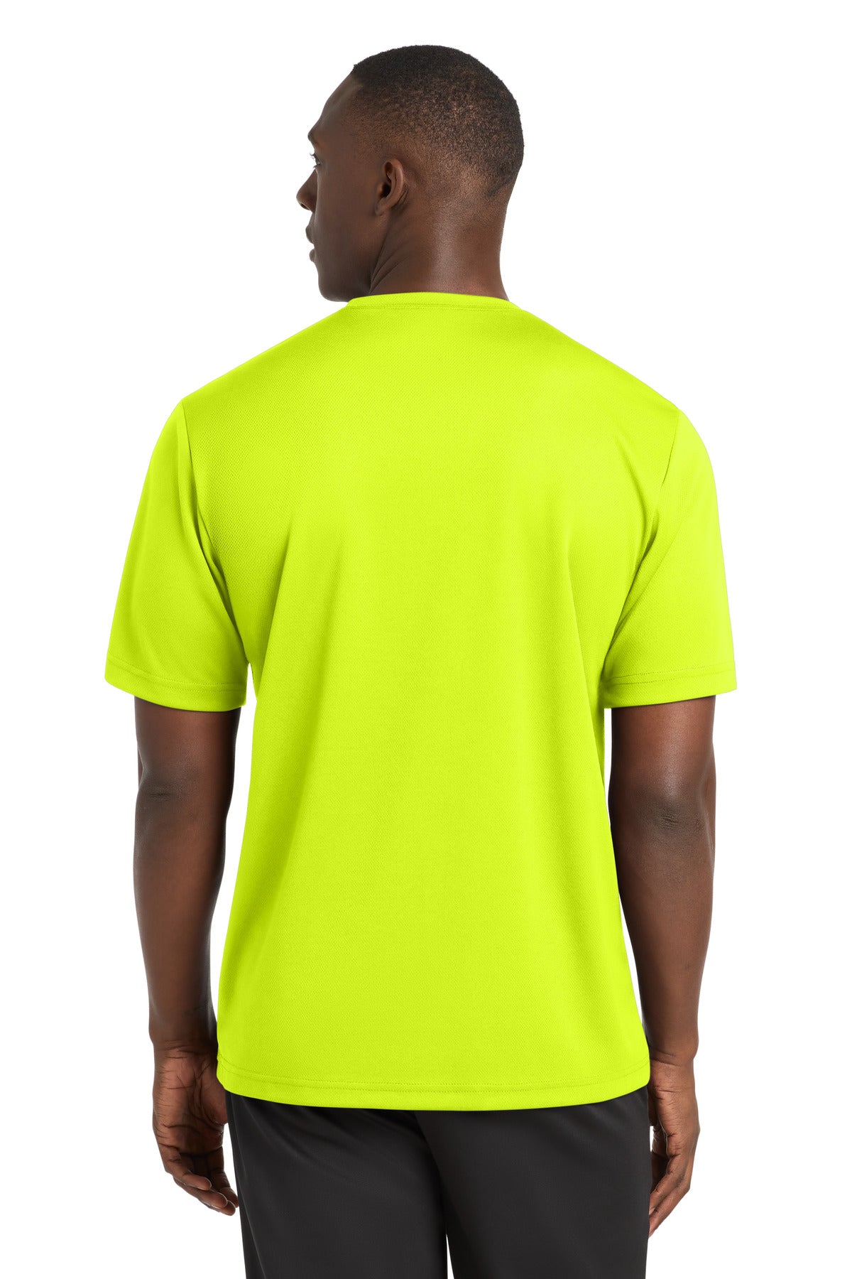 Sport-Tek PosiCharge RacerMesh Tee ST340 - Neon Yellow - Back
