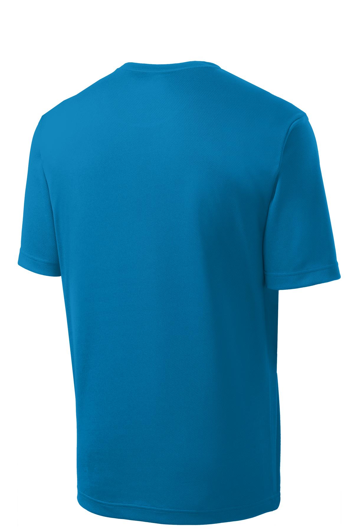 Sport-Tek PosiCharge RacerMesh Tee ST340 - Pond Blue - Back (flat)