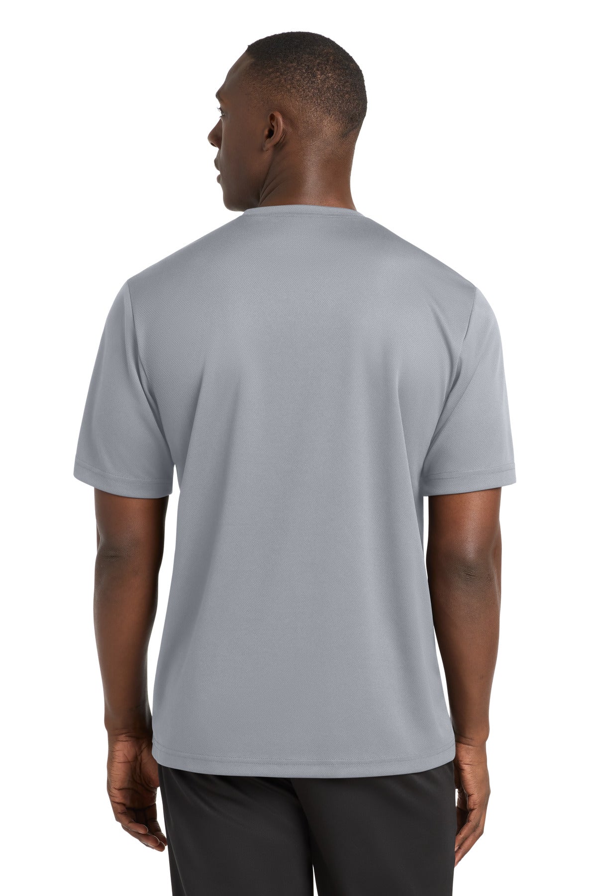 Sport-Tek PosiCharge RacerMesh Tee ST340 - Silver - Back