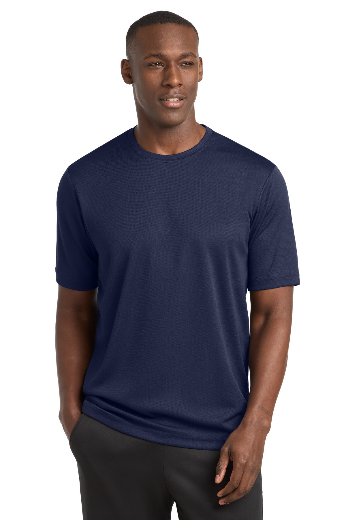 Sport-Tek PosiCharge RacerMesh Tee ST340 - True Navy - Front