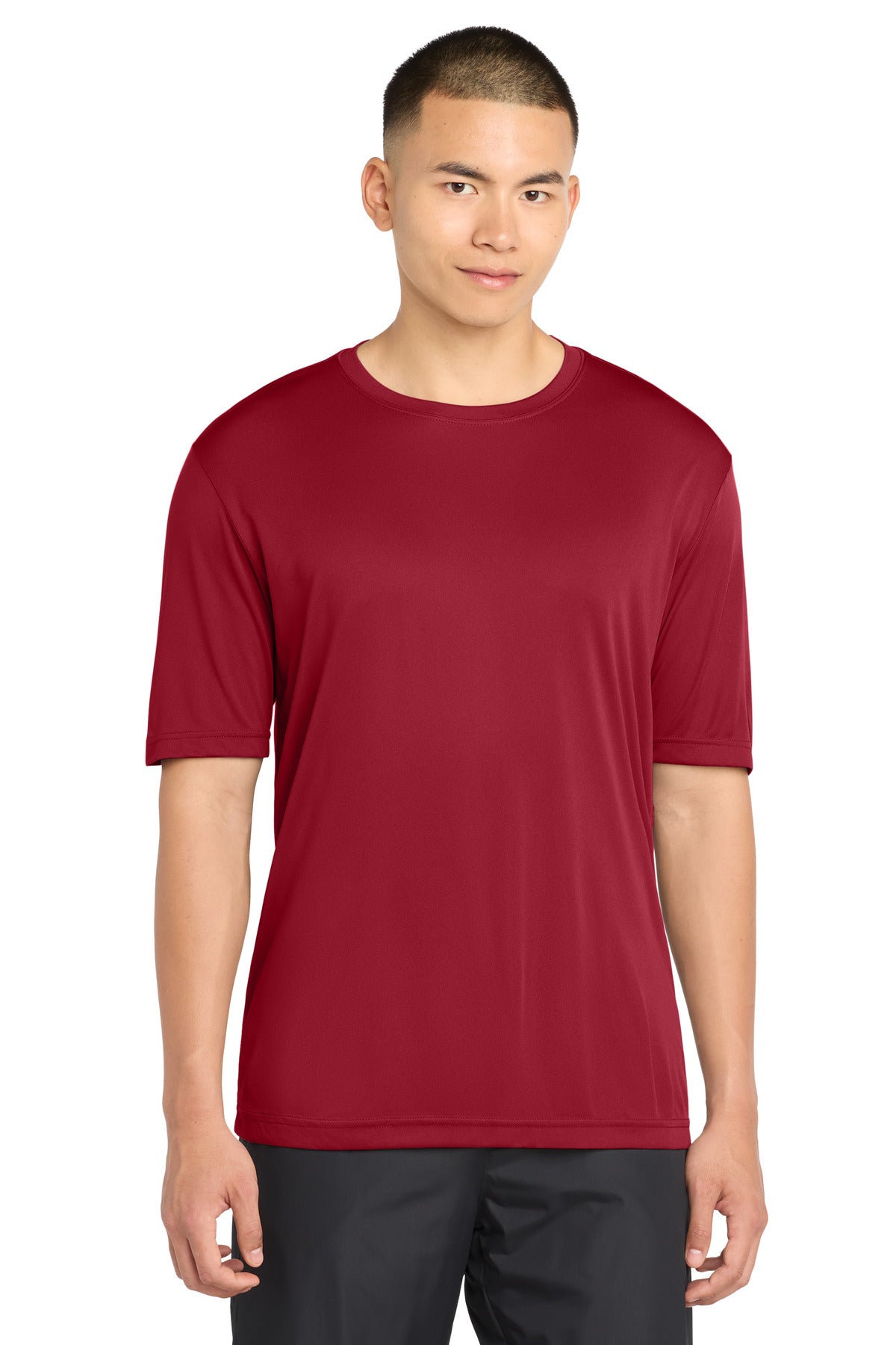 Sport-Tek PosiCharge Competitor Tee ST350 - Deep Red - Front