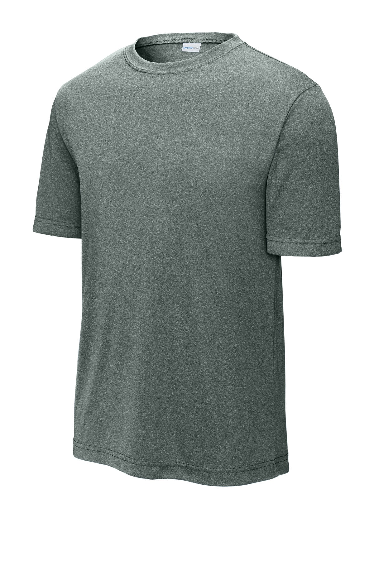 Sport-Tek PosiCharge Competitor Tee ST350 - Grey Concrete Heather - Front (flat)