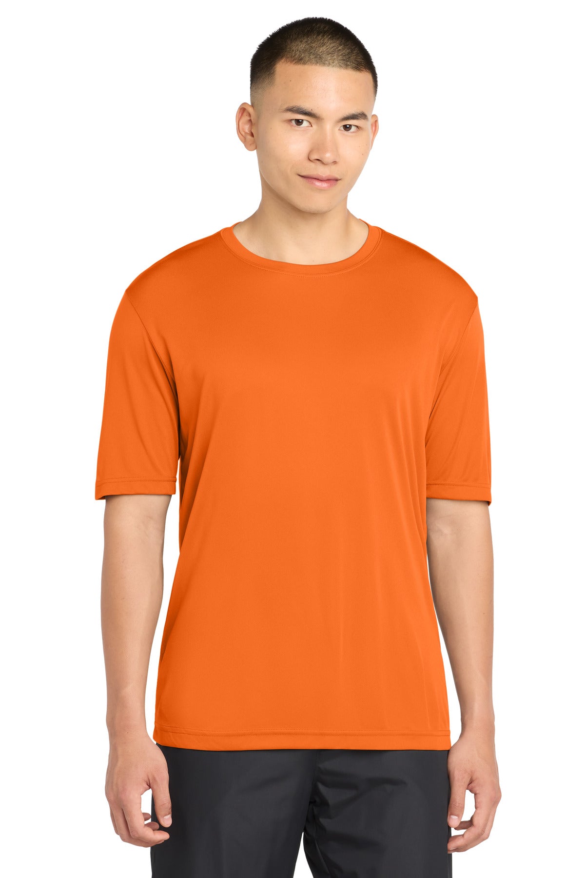 Sport-Tek PosiCharge Competitor Tee ST350 - Neon Orange - Front