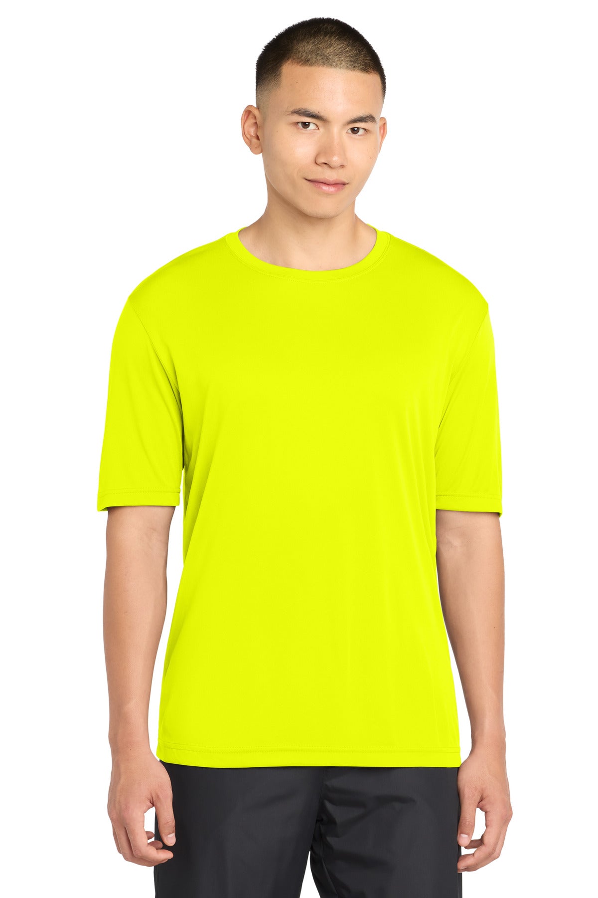 Sport-Tek PosiCharge Competitor Tee ST350 - Neon Yellow - Front