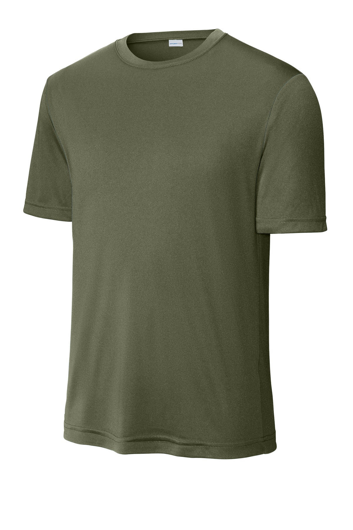 Sport-Tek PosiCharge Competitor Tee ST350 - Olive Drab Green - Front (flat)