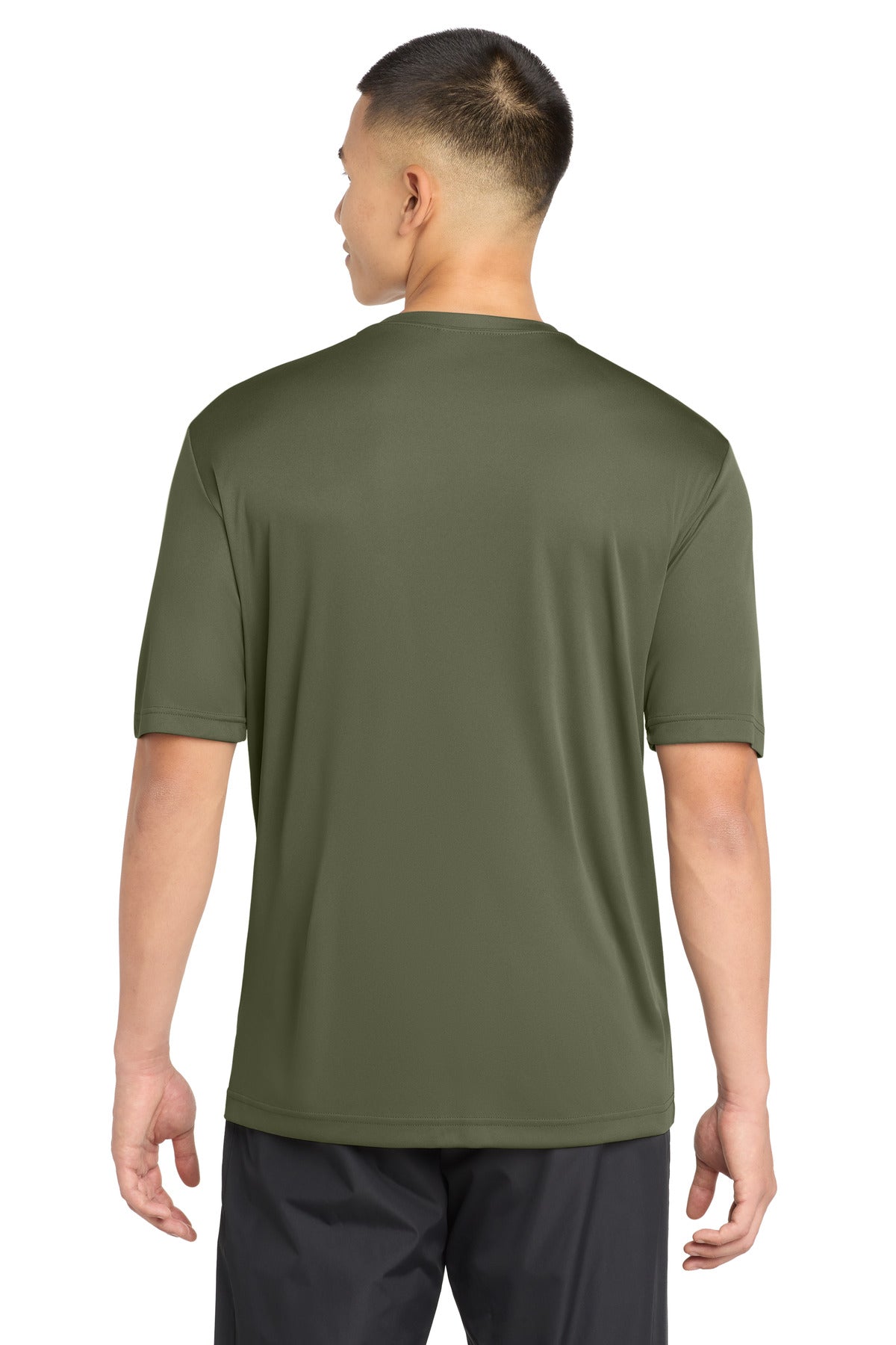 Sport-Tek PosiCharge Competitor Tee ST350 - Olive Drab Green - Back