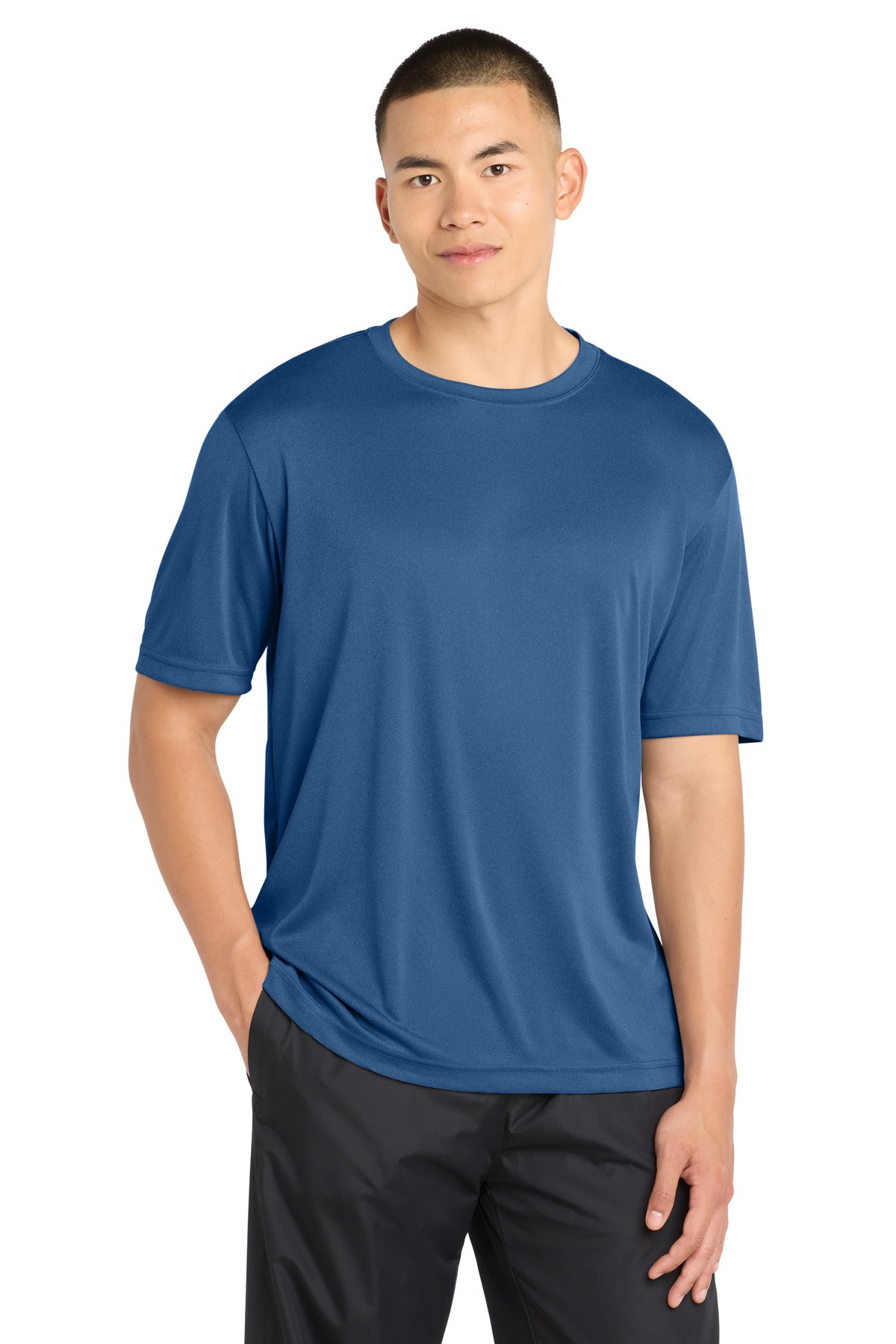 Sport-Tek PosiCharge Competitor Tee ST350 - True Royal Heather - Front