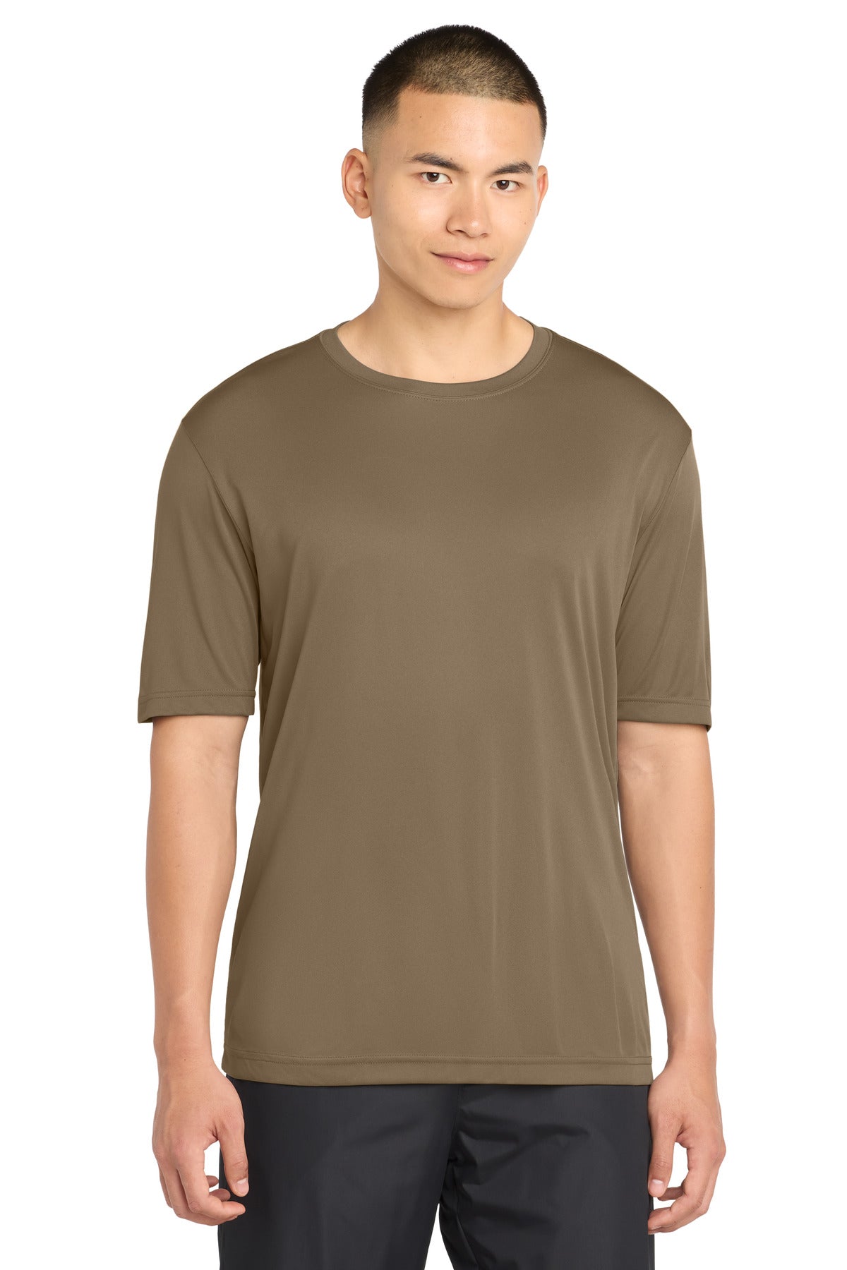 Sport-Tek PosiCharge Competitor Tee ST350 - Woodland Brown - Front