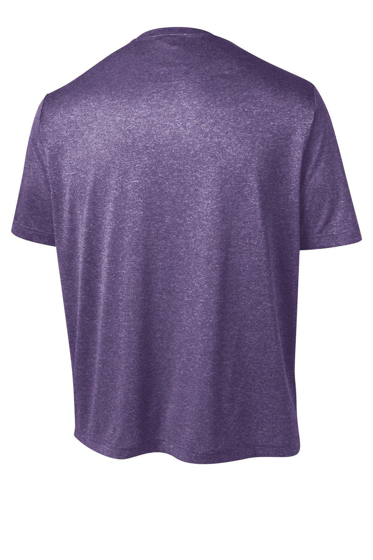 Sport-Tek Heather Contender Tee ST360 - Purple Heather - Back (flat)