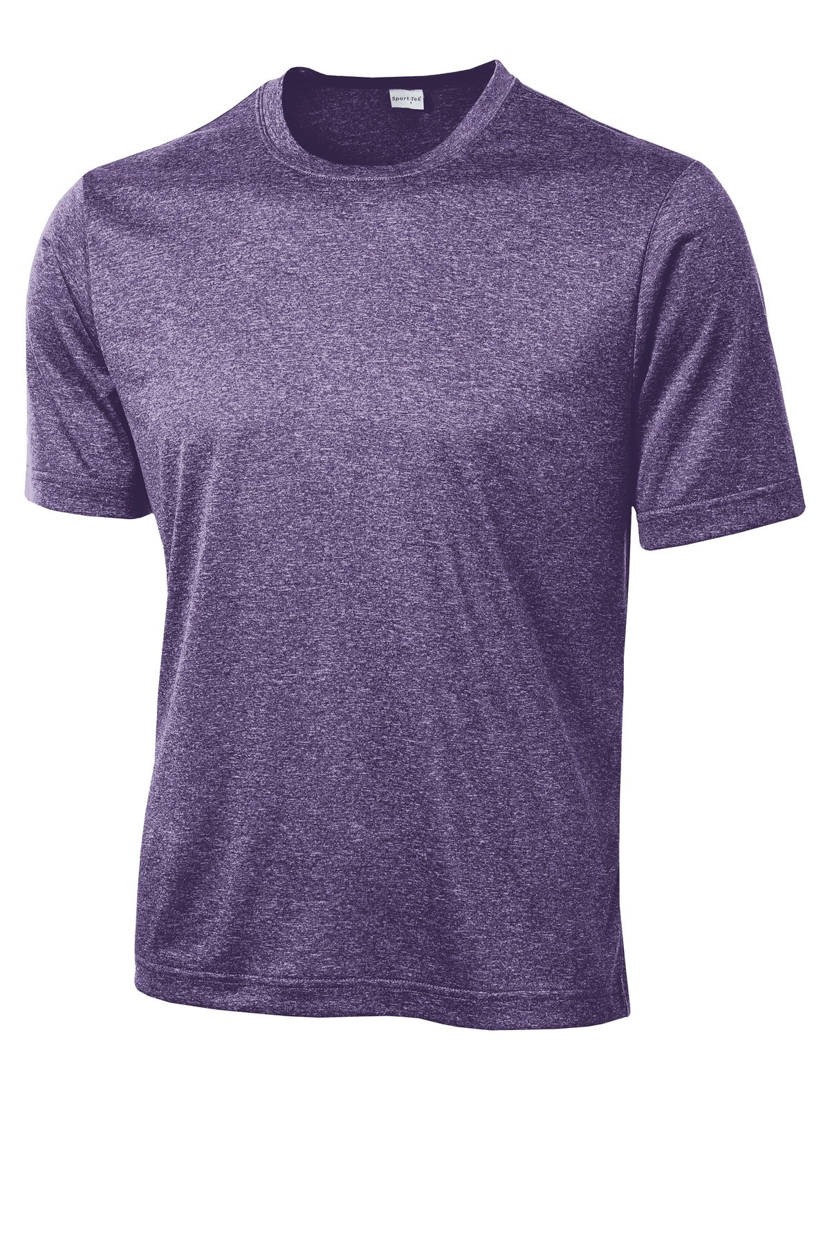 Sport-Tek Heather Contender Tee ST360 - Purple Heather - Front (flat)