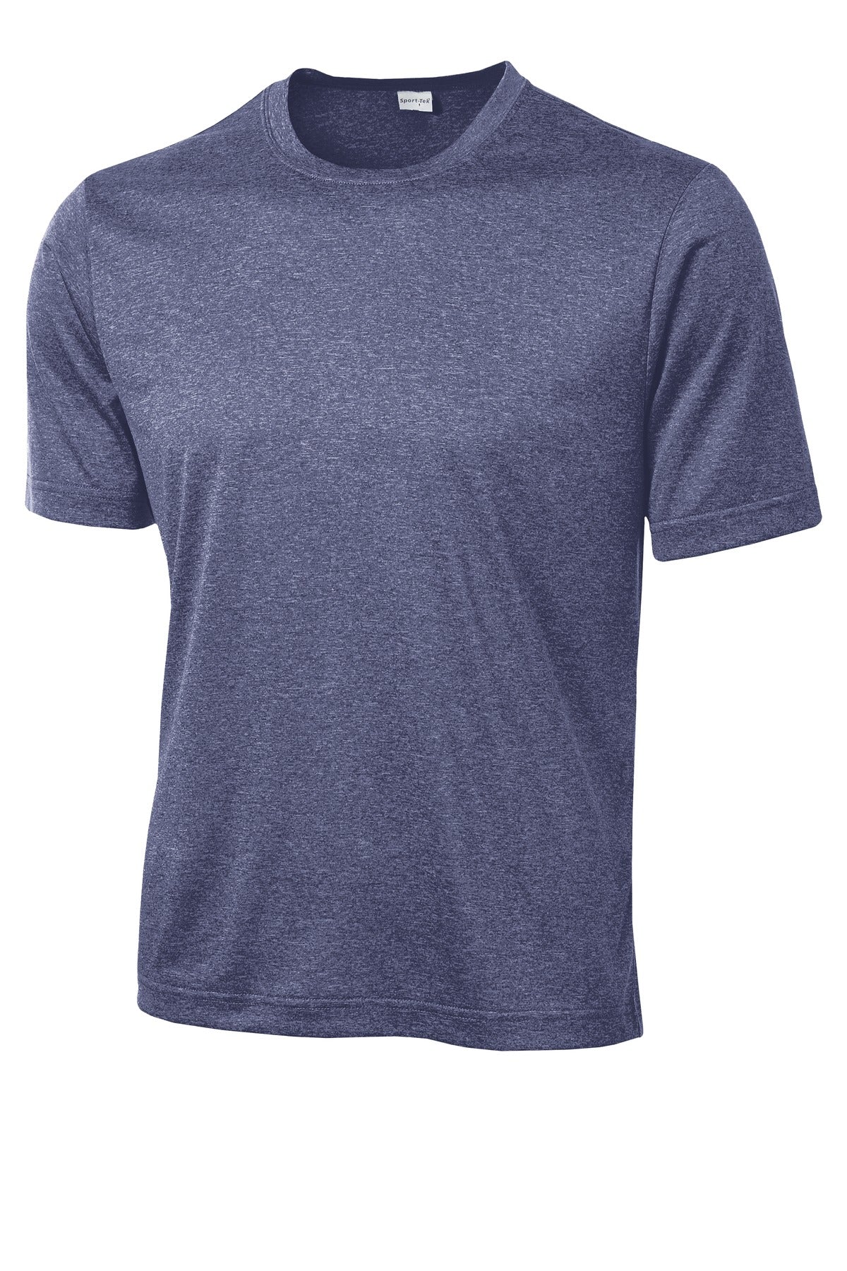 Sport-Tek Heather Contender Tee ST360 - True Navy Heather - Front (flat)