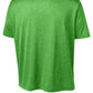 Sport-Tek Heather Contender Tee ST360 - Turf Green Heather - Back (flat)