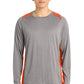 Sport-Tek ®  Long Sleeve Heather Colorblock Contender ™  Tee. ST361LS