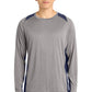 Sport-Tek ®  Long Sleeve Heather Colorblock Contender ™  Tee. ST361LS