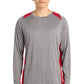 Sport-Tek ®  Long Sleeve Heather Colorblock Contender ™  Tee. ST361LS
