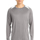 Sport-Tek ®  Long Sleeve Heather Colorblock Contender ™  Tee. ST361LS
