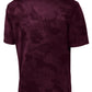 Sport-Tek CamoHex Tee ST370 - Maroon - Back (flat)