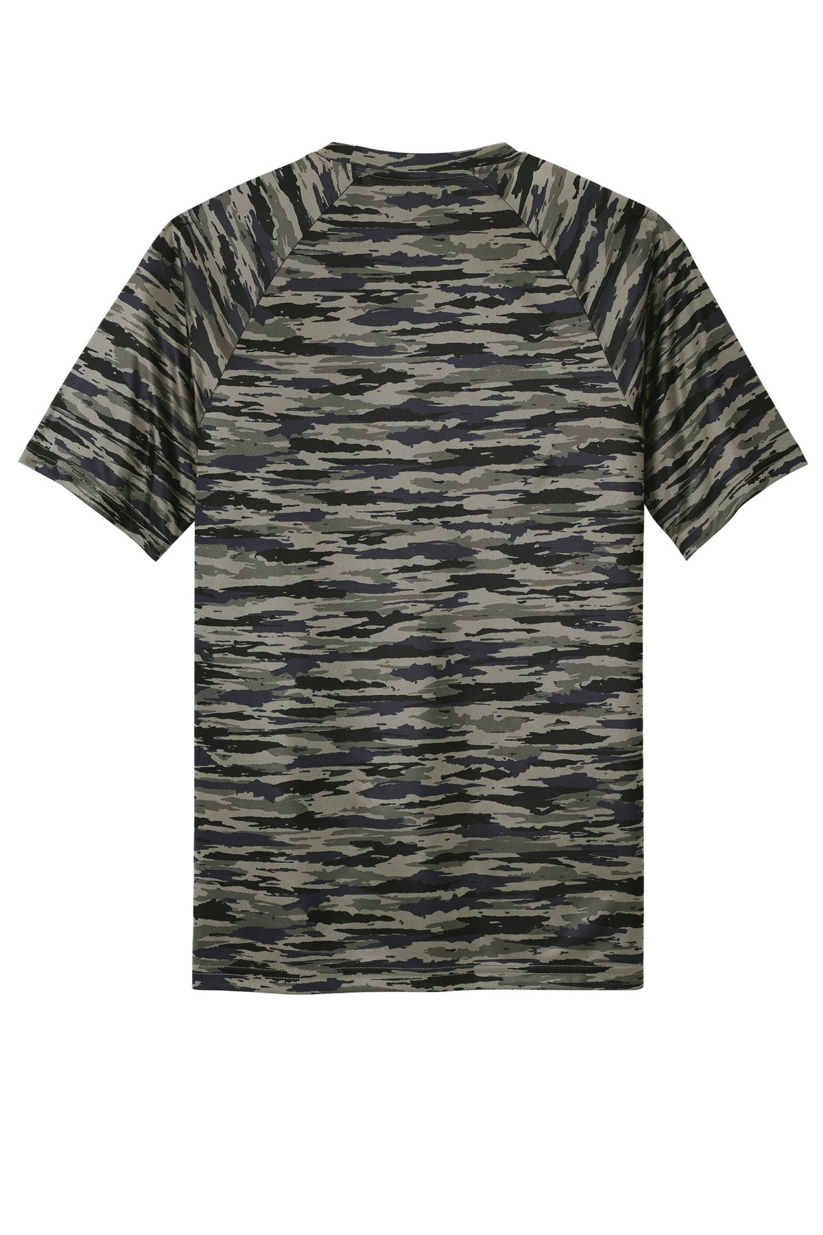 Sport-Tek Drift Camo Tee ST375 - True Navy - Back (flat)