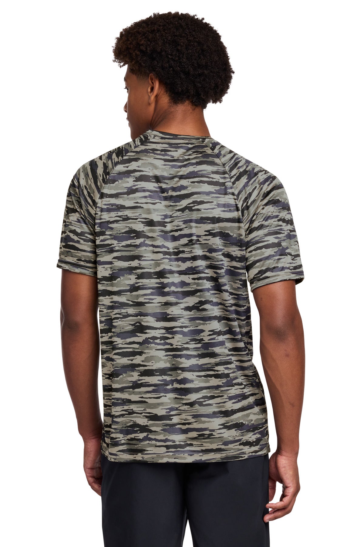 Sport-Tek Drift Camo Tee ST375 - True Navy - Back