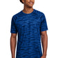 Sport-Tek Drift Camo Tee ST375 - True Royal - Front