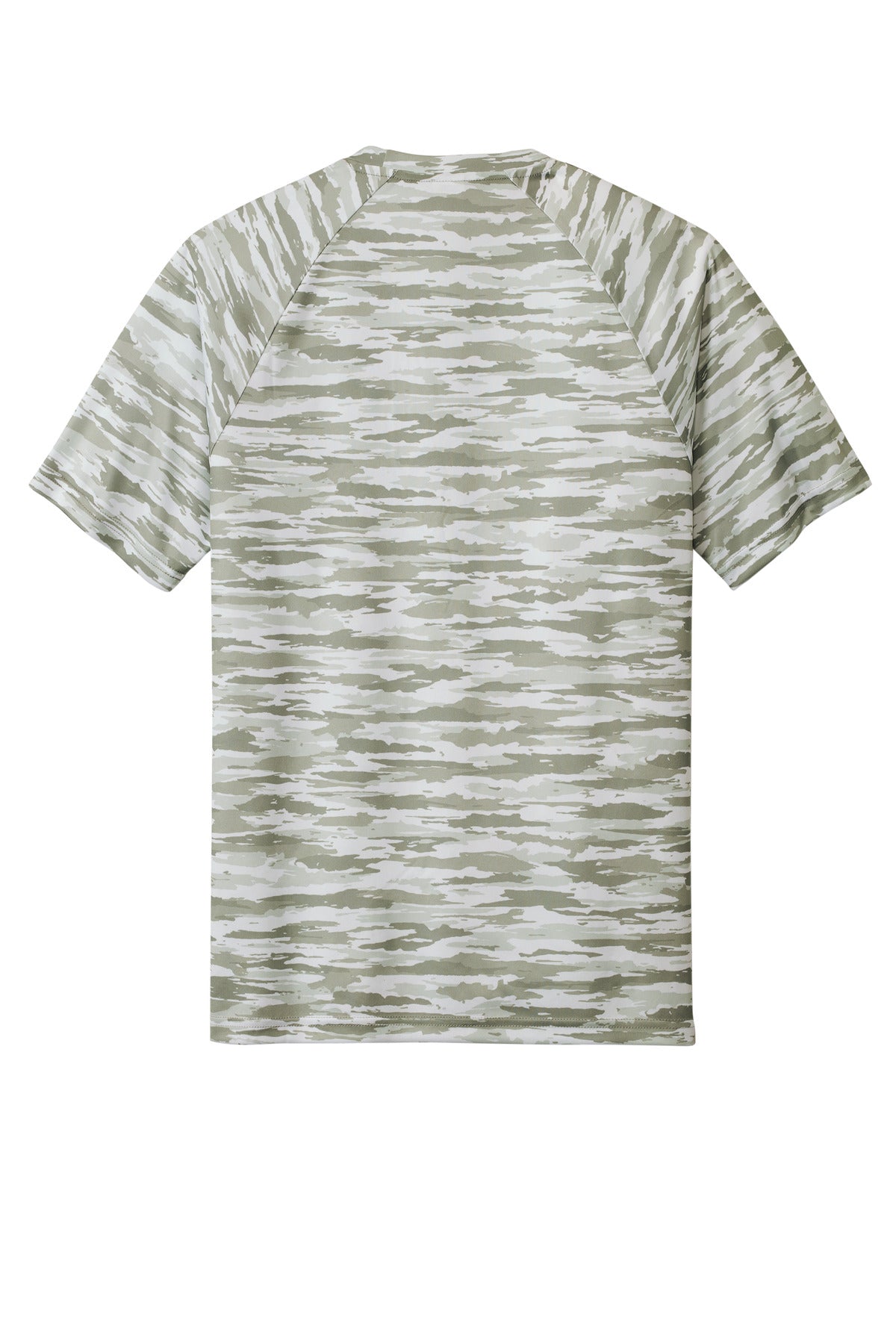 Sport-Tek Drift Camo Tee ST375 - White - Back (flat)