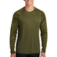 Sport-Tek ®  Drift Camo Colorblock Long Sleeve Tee ST376LS