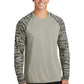 Sport-Tek ®  Drift Camo Colorblock Long Sleeve Tee ST376LS