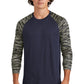 Sport-Tek ®  Drift Camo Colorblock Long Sleeve Tee ST376LS