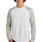 Sport-Tek ®  Drift Camo Colorblock Long Sleeve Tee ST376LS