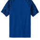 Sport-Tek Drift Camo Colorblock Tee ST376 - True Royal - Back (flat)
