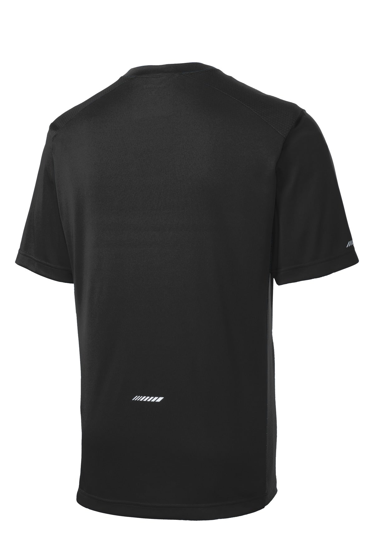 Sport-Tek PosiCharge Elevate Tee ST380 - Black - Back (flat)