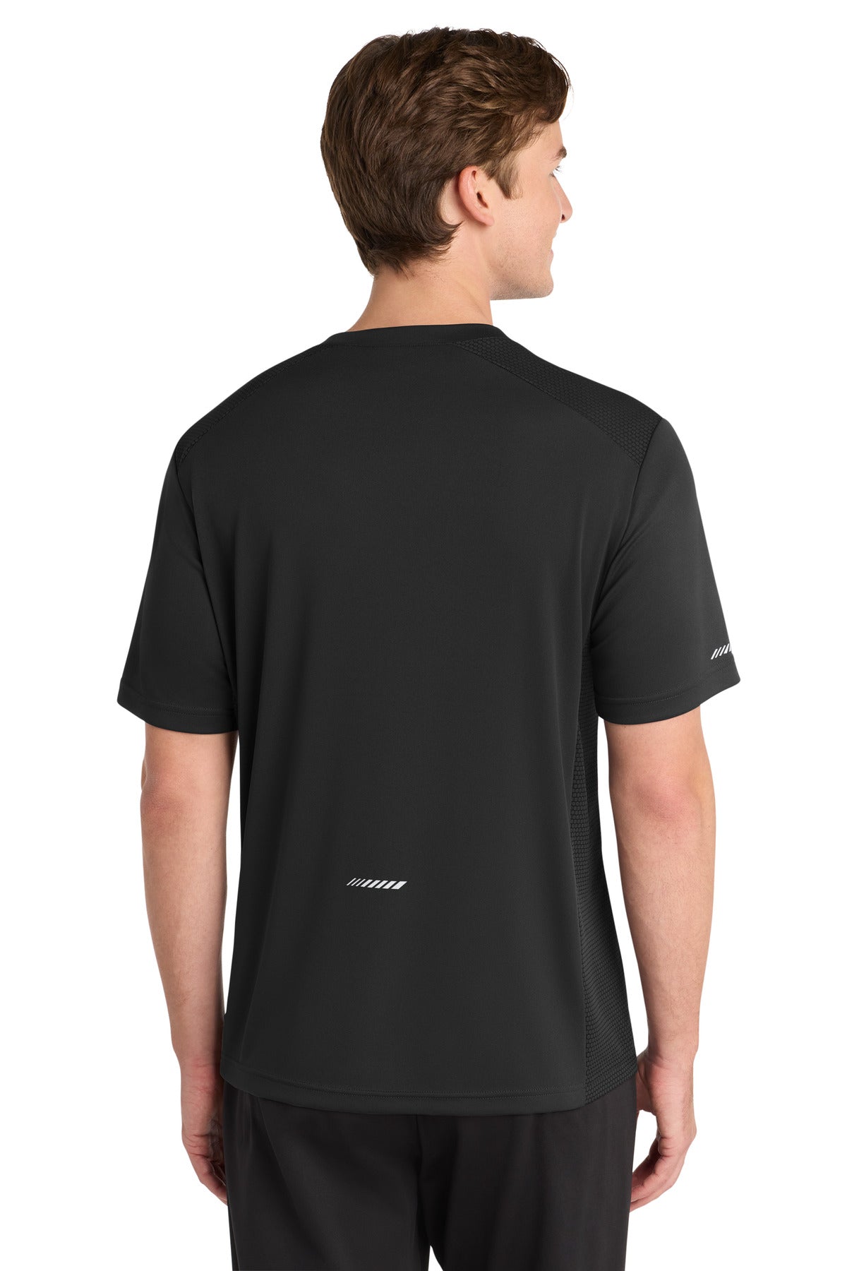 Sport-Tek PosiCharge Elevate Tee ST380 - Black - Back
