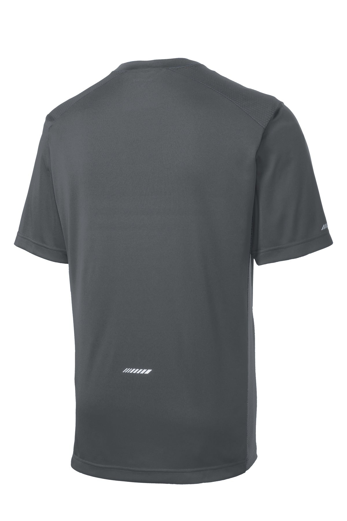 Sport-Tek PosiCharge Elevate Tee ST380 - Iron Grey - Back (flat)