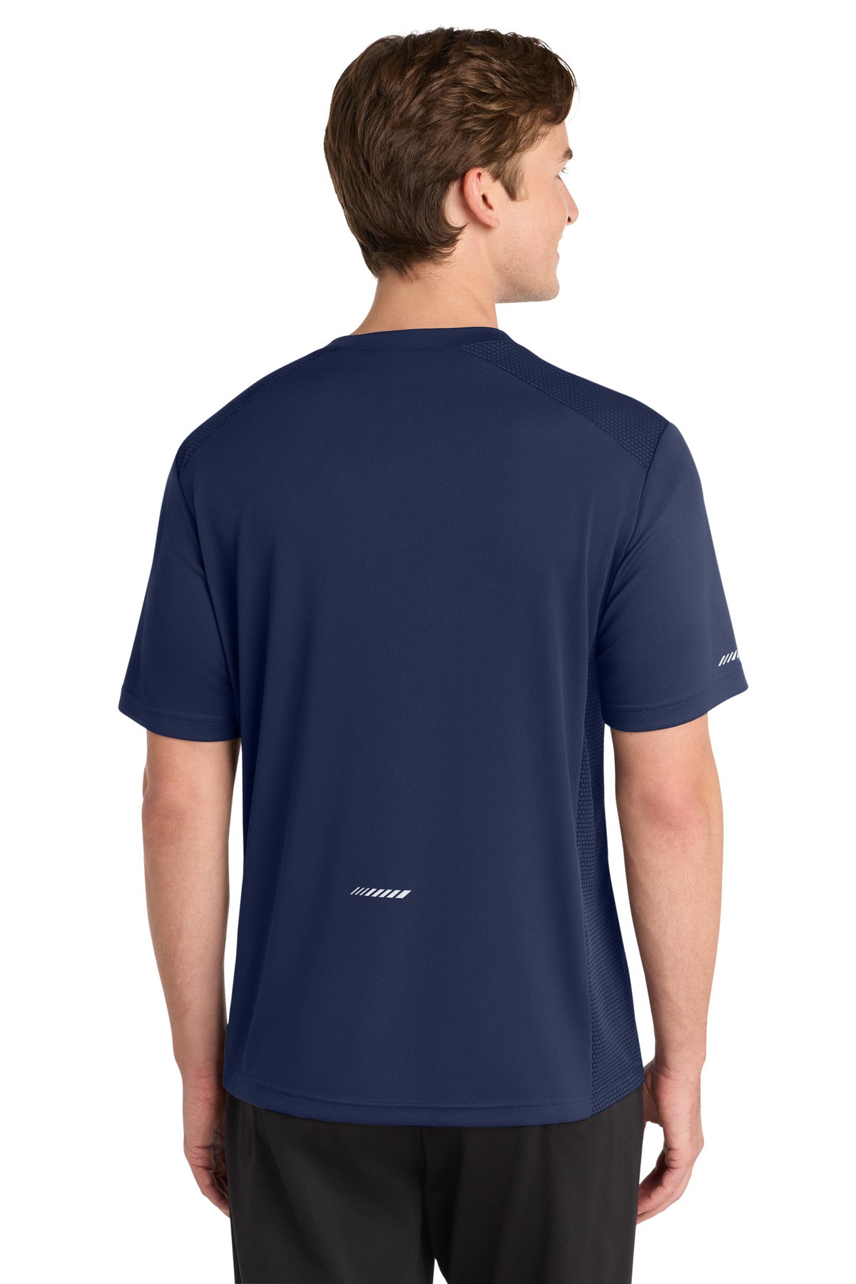 Sport-Tek PosiCharge Elevate Tee ST380 - True Navy - Back