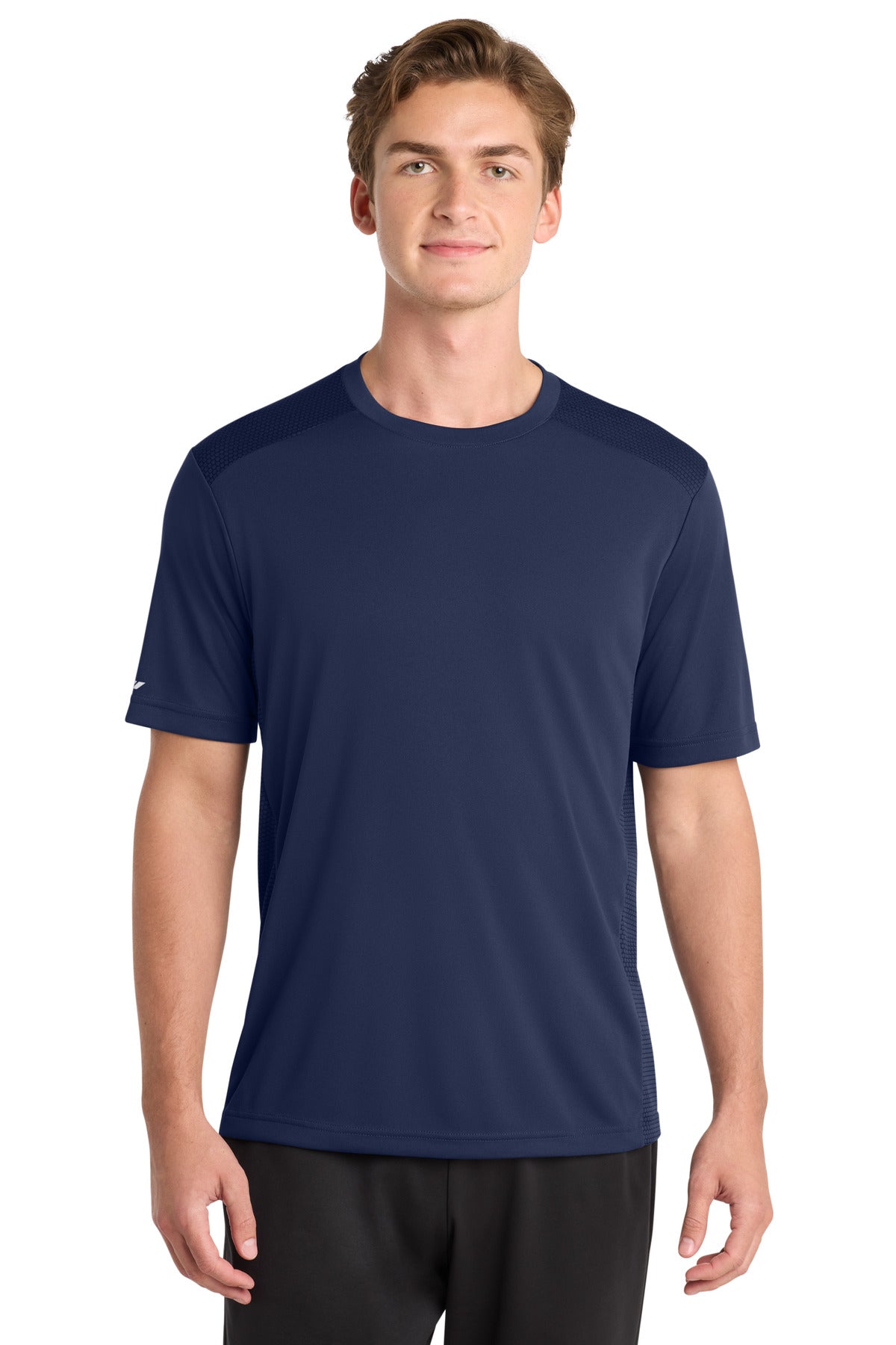 Sport-Tek PosiCharge Elevate Tee ST380 - True Navy - Front