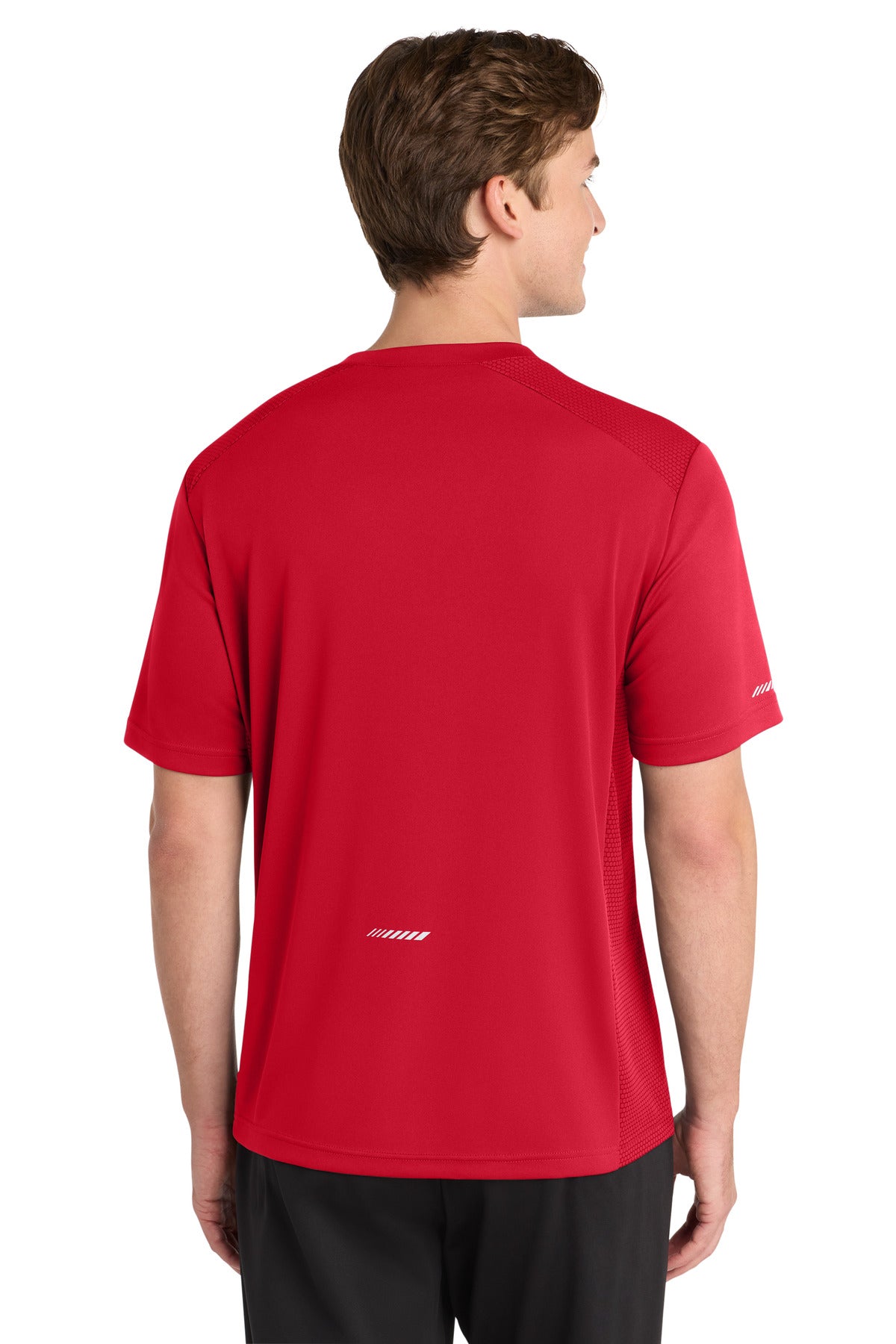 Sport-Tek PosiCharge Elevate Tee ST380 - True Red - Back