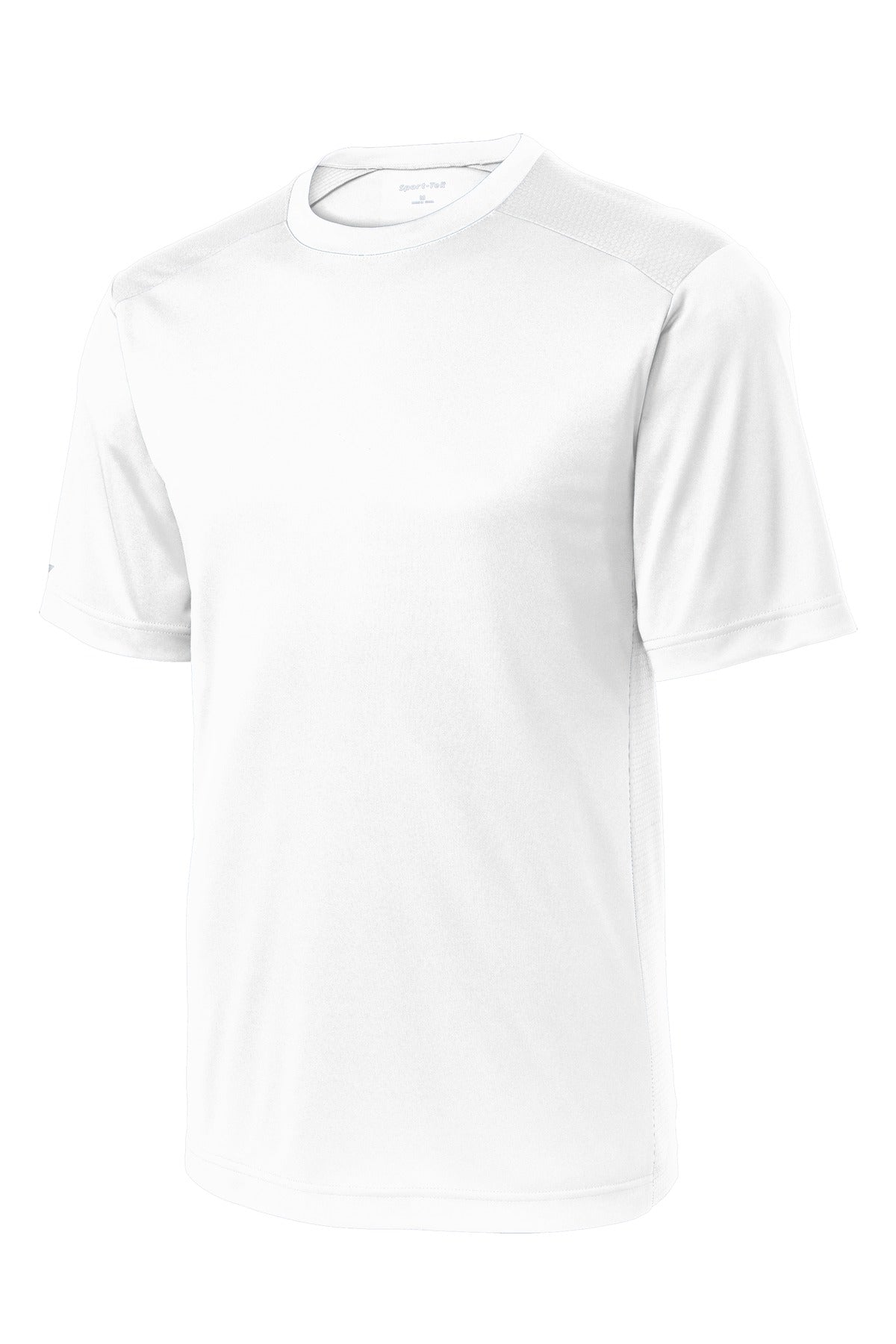 Sport-Tek PosiCharge Elevate Tee ST380 - White - Front (flat)