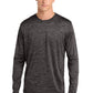 Sport-Tek  ®  PosiCharge  ®  Long Sleeve Electric Heather Tee. ST390LS