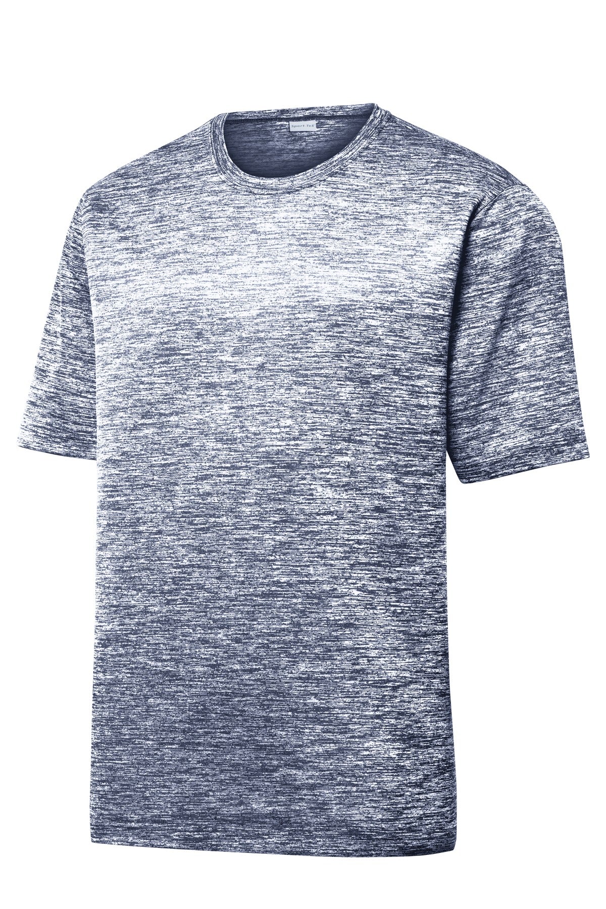 Sport-Tek PosiCharge Electric Heather Tee ST390 - True Navy Electric - Front (flat)