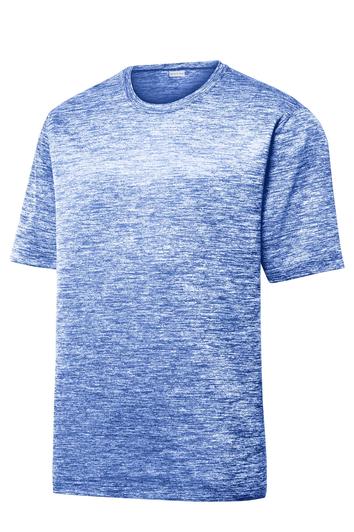 Sport-Tek PosiCharge Electric Heather Tee ST390 - True Royal Electric - Front (flat)