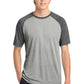Sport-Tek  ®  PosiCharge  ®  Tri-Blend Wicking Raglan Tee. ST400