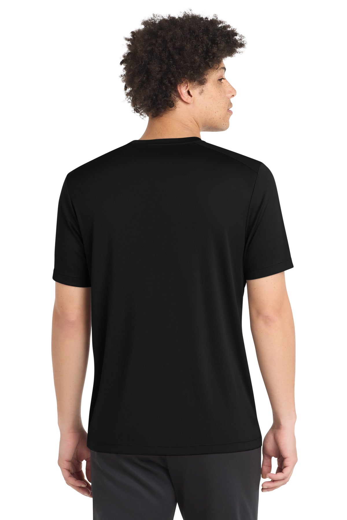 Sport-Tek Posi-UV Pro Tee ST420 - Black - Back