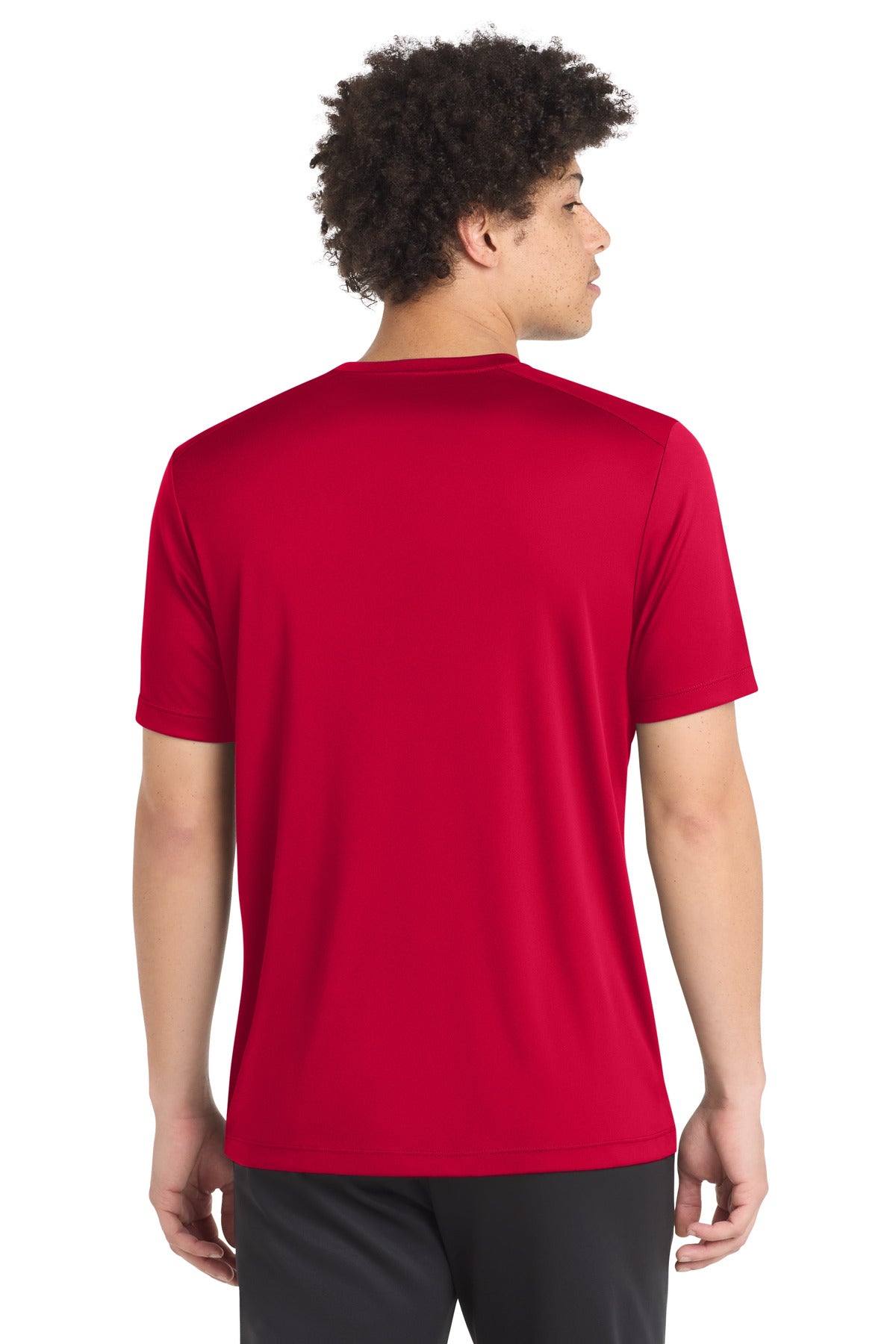 Sport-Tek Posi-UV Pro Tee ST420 - Deep Red - Back