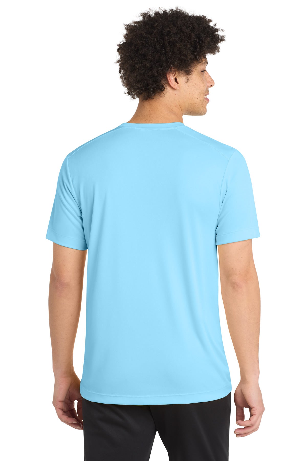 Sport-Tek Posi-UV Pro Tee ST420 - Light Blue - Back