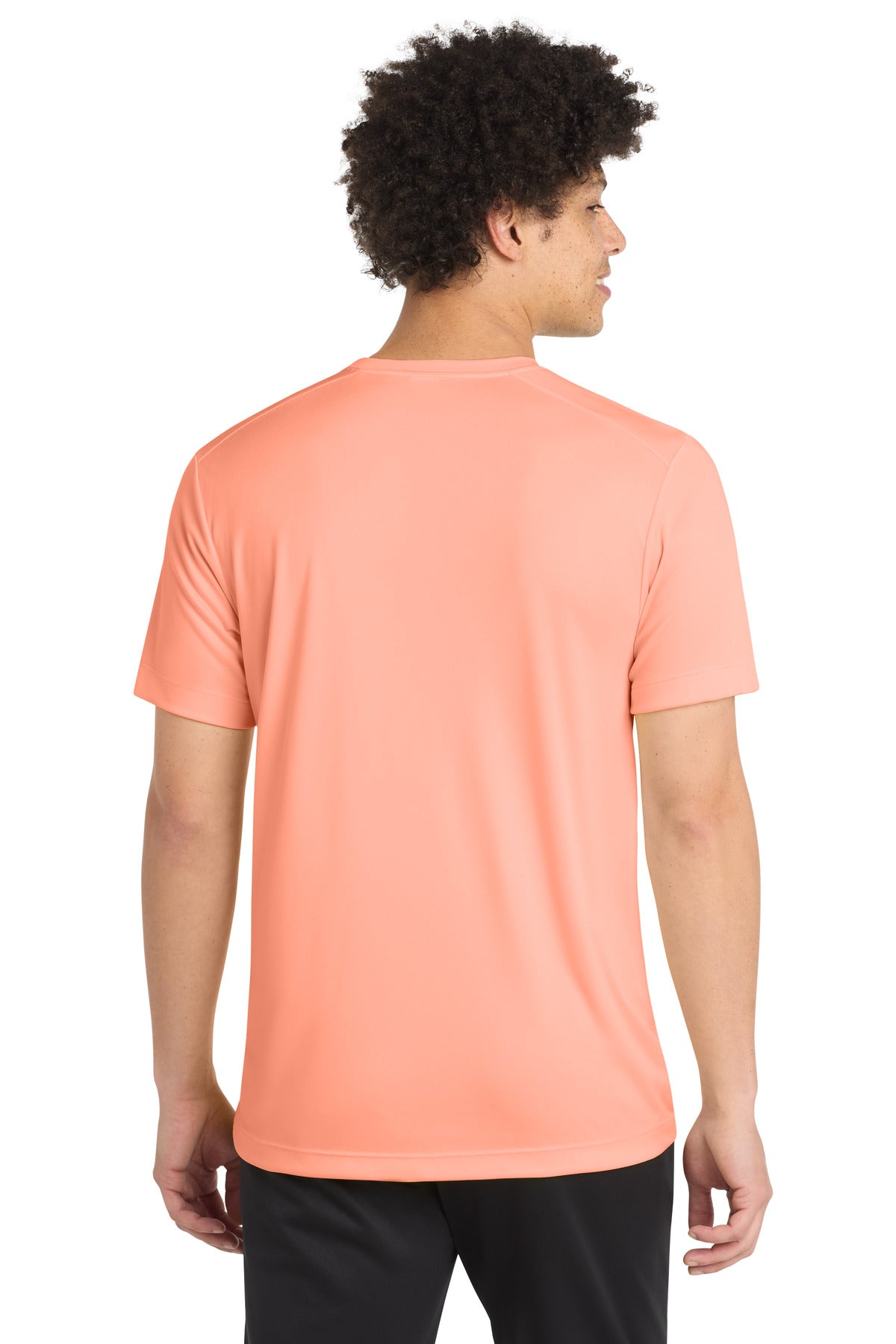 Sport-Tek Posi-UV Pro Tee ST420 - Soft Coral - Back
