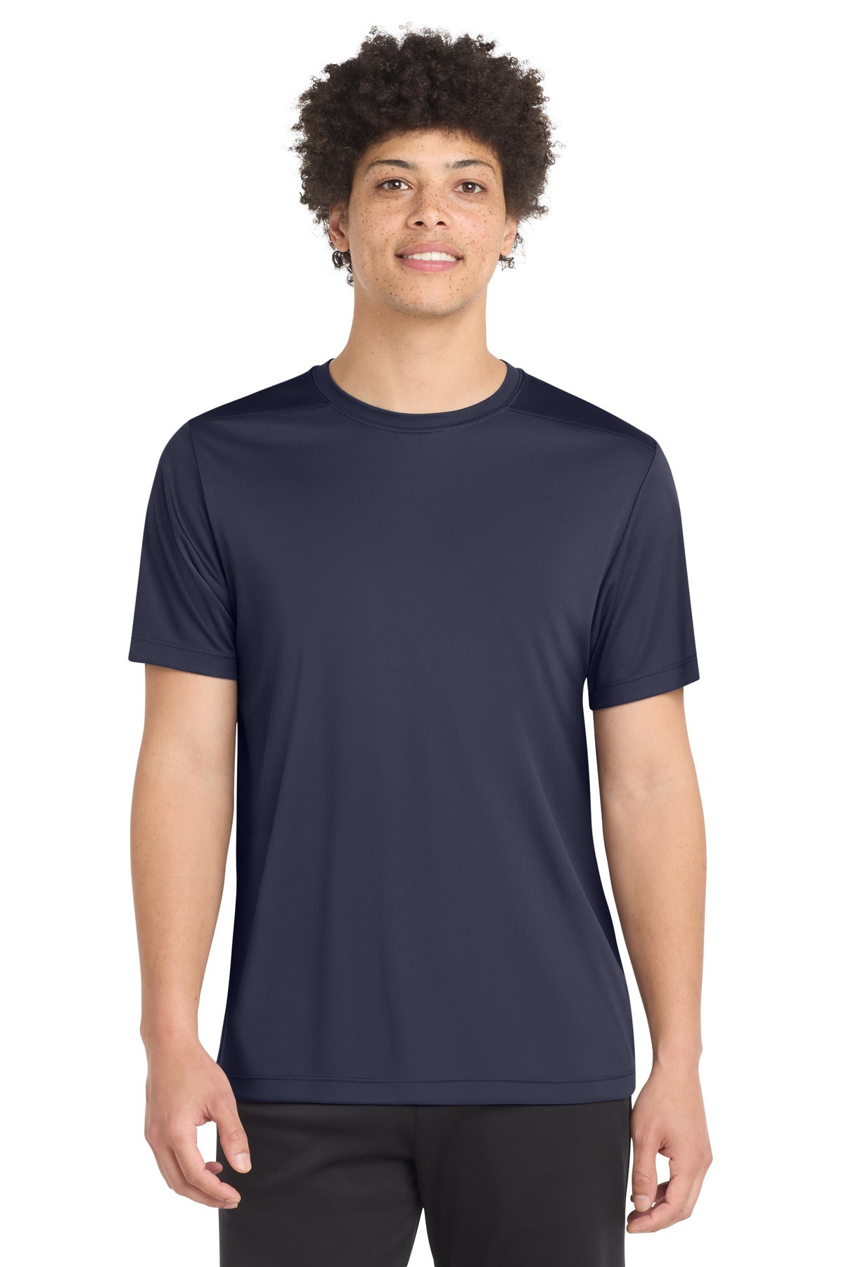 Sport-Tek Posi-UV Pro Tee ST420 - True Navy - Front