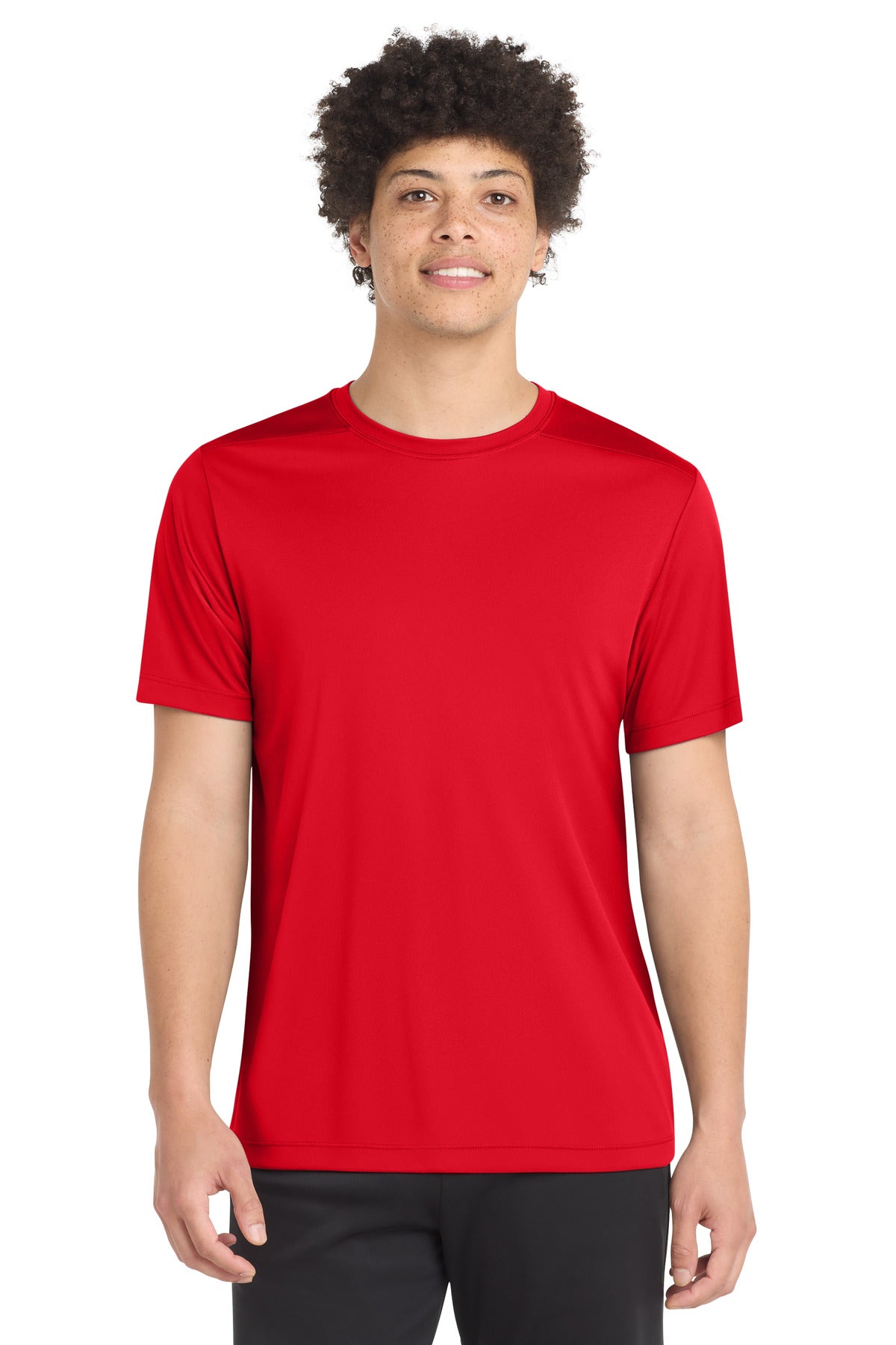 Sport-Tek Posi-UV Pro Tee ST420 - True Red - Front