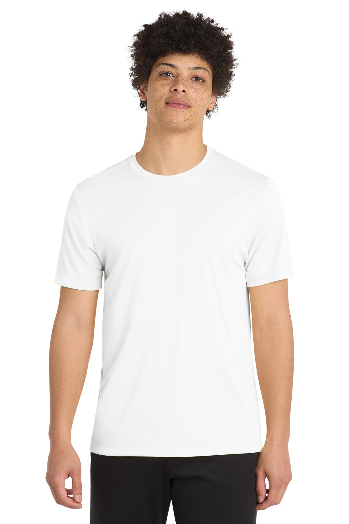 Sport-Tek Posi-UV Pro Tee ST420 - White - Front