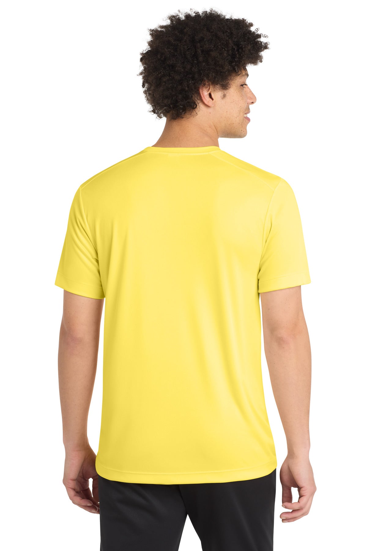Sport-Tek Posi-UV Pro Tee ST420 - Yellow - Back